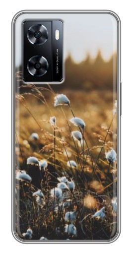 Силиконовый чехол с изображением "Нежные полевые цветы" для OnePlus Nord N20 SE
