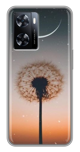 Силиконовый чехол с изображением "Ночной одуванчик" для OnePlus Nord N20 SE