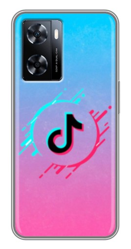 Силиконовый чехол с изображением "Нота ТикТок" для OnePlus Nord N20 SE