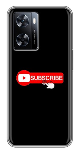 Чехол с принтом "Подпишись" для OnePlus Nord N20 SE