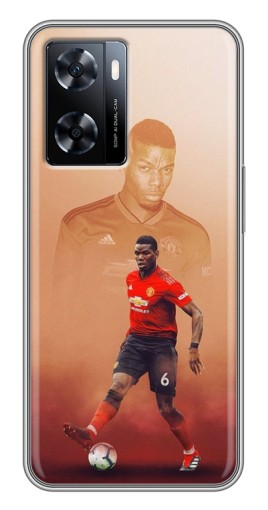 Силиконовый чехол с изображением "Pogba с Манчестера" для OnePlus Nord N20 SE