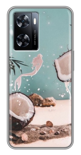 Чехол с печатью "Половинки кокоса" для OnePlus Nord N20 SE