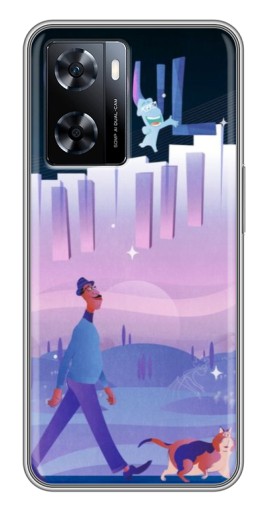 Чехол с картинкой "Постер к мультику" для OnePlus Nord N20 SE