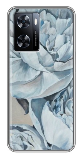 Силиконовый чехол с изображением "Рисунок пионы" для OnePlus Nord N20 SE