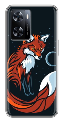 Силиконовый чехол с изображением "Рыжая лиса" для OnePlus Nord N20 SE