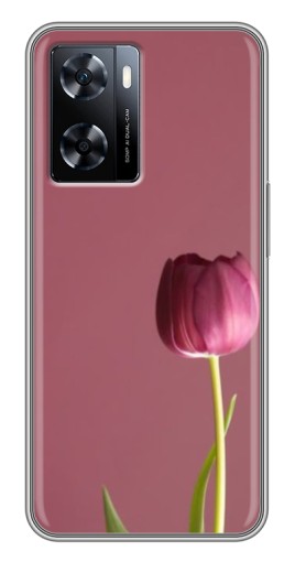 Чехол с картинкой "Розовый тюльпан" для OnePlus Nord N20 SE