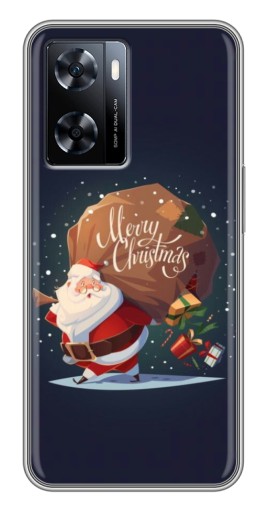 Чехол с печатью "Санта с подарками" для OnePlus Nord N20 SE