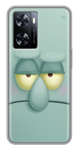 Силиконовый чехол с изображением "Сквидвард" для OnePlus Nord N20 SE