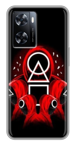 Чехол с картинкой "Солдаты с игры кальмара" для OnePlus Nord N20 SE