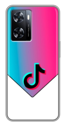 Силиконовый чехол с изображением "Tiktok Logo" для OnePlus Nord N20 SE