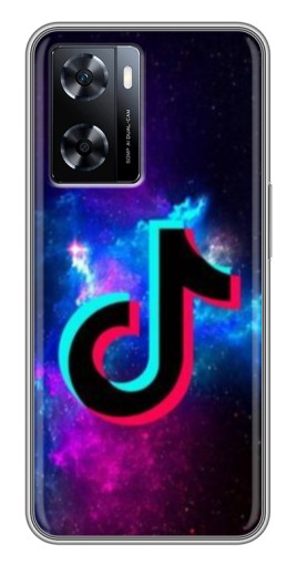 Чехол с печатью "ТикТок в космосе" для OnePlus Nord N20 SE