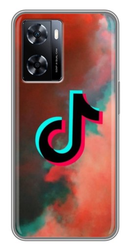 Чехол с принтом "ТикТок в тучах" для OnePlus Nord N20 SE