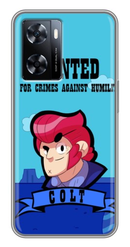 Чехол с картинкой "WANTED COLT" для OnePlus Nord N20 SE