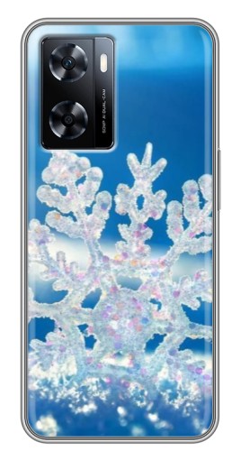 Чехол с печатью "Яркая снежинка" для OnePlus Nord N20 SE