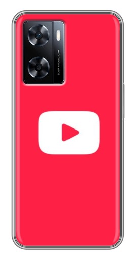 Чехол с картинкой "YouTube Кнопка" для OnePlus Nord N20 SE