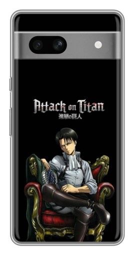 Силиконовый чехол с изображением "Атака на Титанов" для Google Pixel 7A