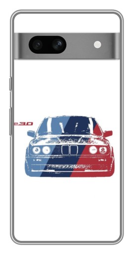 Силиконовый чехол с изображением "BMW e30" для Google Pixel 7A