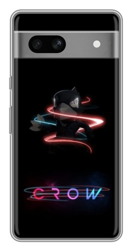 Силиконовый чехол с изображением "Brawl Crow" для Google Pixel 7A