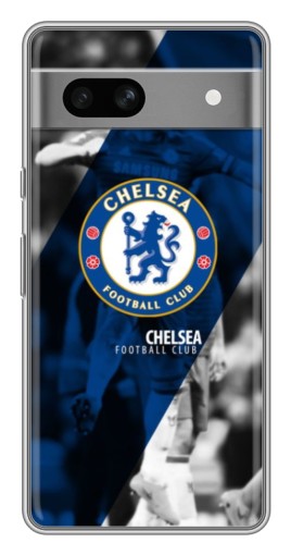 Силиконовый чехол с изображением "Club Chelsea" для Google Pixel 7A