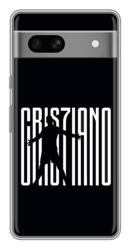Чехол с картинкой "Cristiano" для Google Pixel 7A