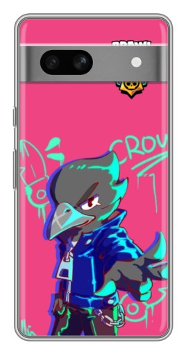 Чехол с печатью "Crow Asassin" для Google Pixel 7A