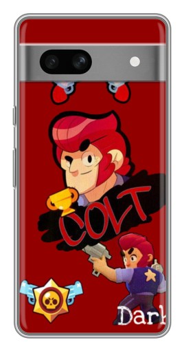 Чехол с печатью "Dark Colt" для Google Pixel 7A