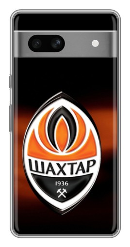 Чехол с картинкой "Эмблема Шахтера" для Google Pixel 7A