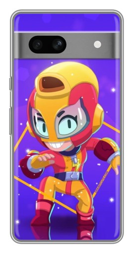 Силиконовый чехол с изображением "Герой MAX" для Google Pixel 7A