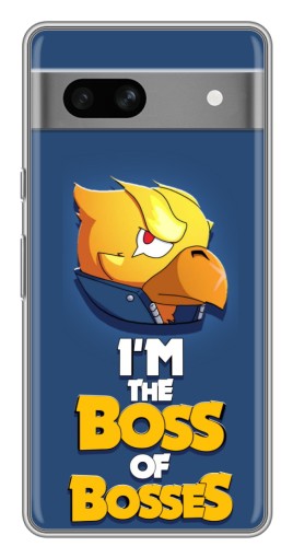 Чехол с печатью "Gold Boss" для Google Pixel 7A