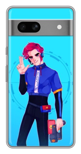 Чехол с картинкой "Гвардеец Кольт" для Google Pixel 7A