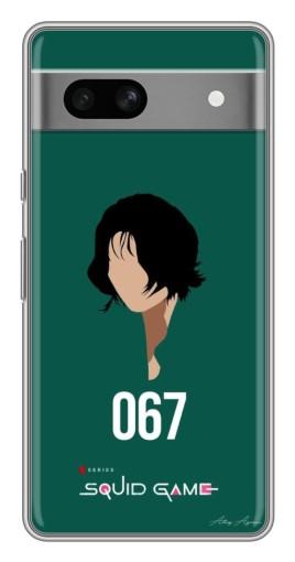 Чехол с печатью "Игрок 067" для Google Pixel 7A