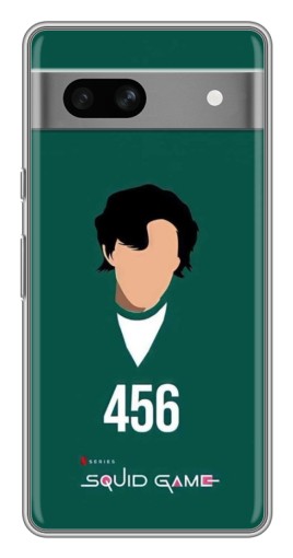 Силиконовый чехол с изображением "Игрок 456" для Google Pixel 7A