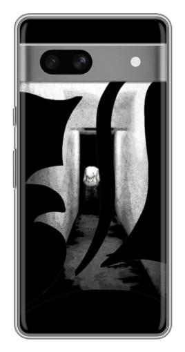 Чехол с принтом "Инициали Лоулайта" для Google Pixel 7A