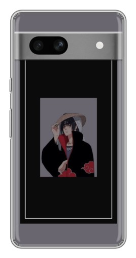 Чехол с картинкой "Итачи в рамке" для Google Pixel 7A