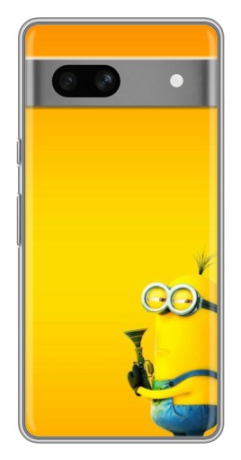 Силиконовый чехол с изображением "Кевин Миньон" для Google Pixel 7A