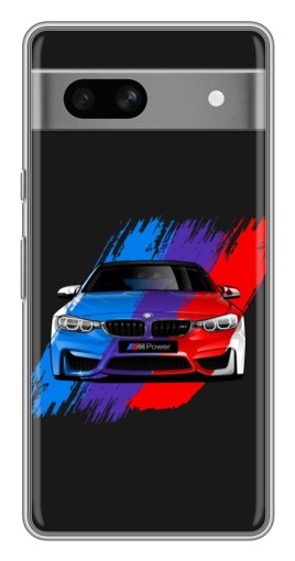 Чехол с печатью "Красочный BMW" для Google Pixel 7A