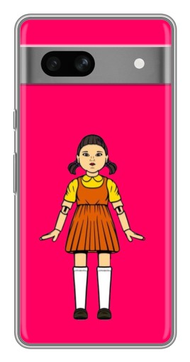 Чехол с печатью "Кукла" для Google Pixel 7A