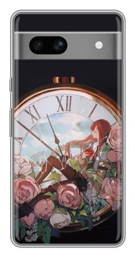 Чехол с картинкой "Курису  в часах" для Google Pixel 7A