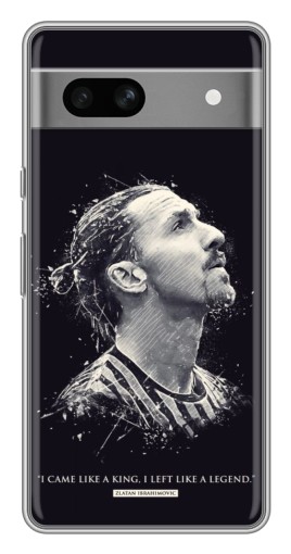 Чехол с печатью "Легенда Ибрагимович" для Google Pixel 7A