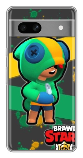 Чехол с печатью "Leon Brawl Stars" для Google Pixel 7A
