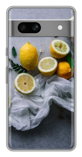 Чехол с печатью "Лимонное настроение" для Google Pixel 7A