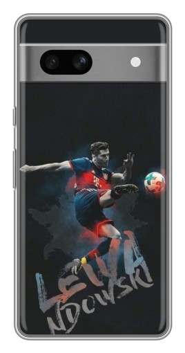 Чехол с картинкой "Лёва" для Google Pixel 7A