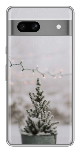 Силиконовый чехол с изображением "Маленькая елка" для Google Pixel 7A