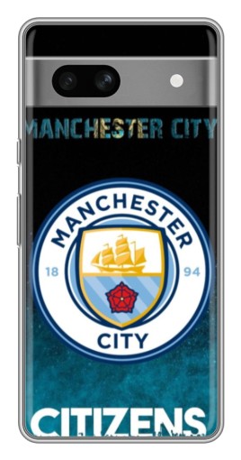 Силиконовый чехол с изображением "Man City Zens" для Google Pixel 7A