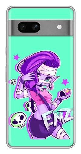 Чехол с картинкой "Милая Emz" для Google Pixel 7A