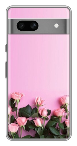 Чехол с печатью "Нежные розы" для Google Pixel 7A