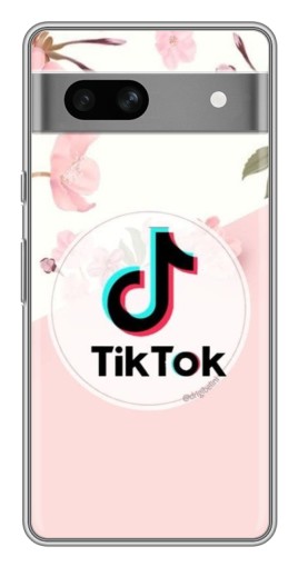 Силиконовый чехол с изображением "Нежный принт" для Google Pixel 7A