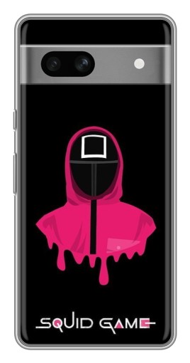 Силиконовый чехол с изображением "Охранник с Квадратом" для Google Pixel 7A