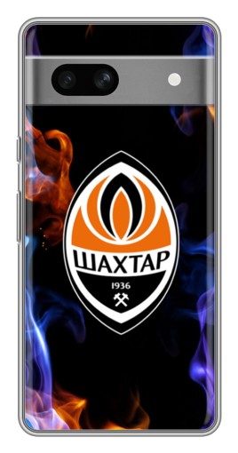 Силиконовый чехол с изображением "Шахтер в огне" для Google Pixel 7A
