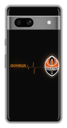 Чехол с печатью "Шахтер в сердце" для Google Pixel 7A